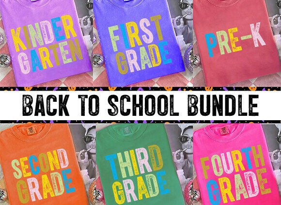 Back to School Bundle: Teacher Quote Graphics for T-Shirt Designs