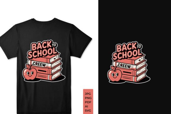 Back to School Crew SVG Teacher Student Graphics