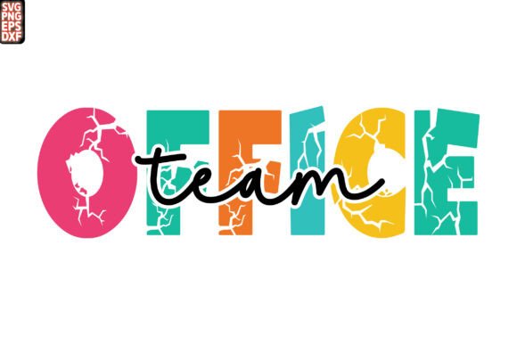 Back to School Office Team SVG: T-Shirt Designs & Graphics
