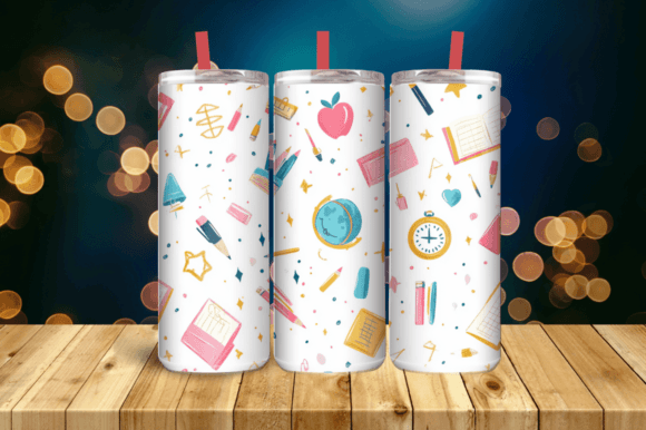 Back to School Tumbler Wrap Sublimation: Graphics for Impactful Tumbler Wraps