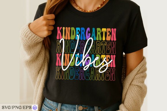 Kindergarten Vibes SVG Back to School