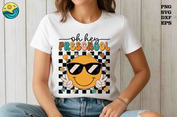 Oh Hey Preschool Graphics: T-Shirt Designs for Local Branding