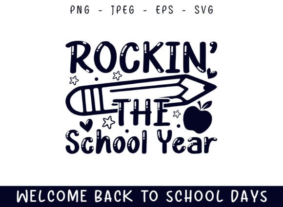 Rocking the School Year Back to School Graphics
