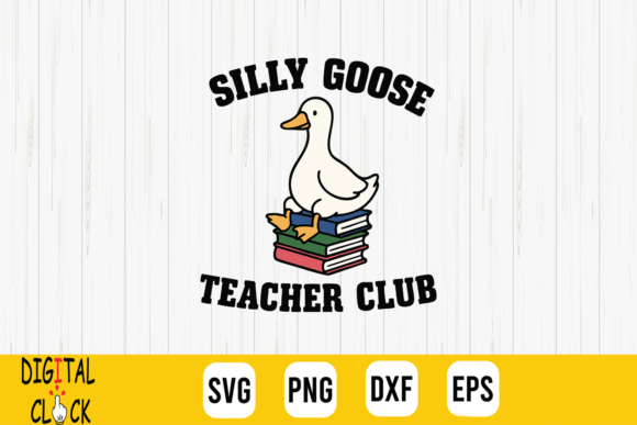 Silly Goose Teacher Club Back to School Graphics
