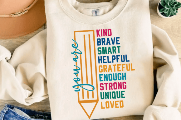 You Are Kind PNG & Back to School SVG Graphics